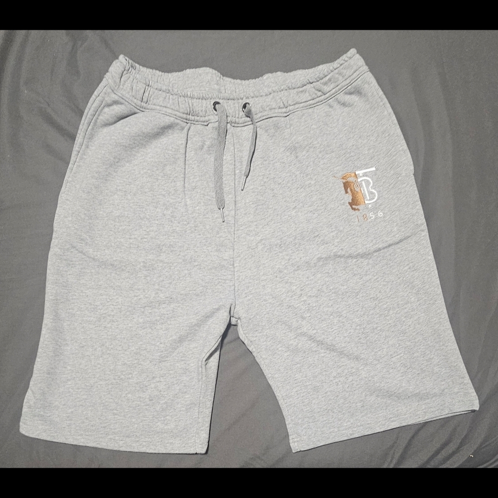 Burberry Light Gray Athletic Men's Shorts